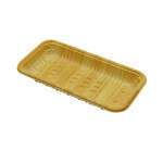 SafePro PL20SY, 8.7x6x0.65-Inch #20S Yellow PP Plastic Meat Trays, 500/PK