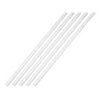 SafePro PSWW-X 7.75-Inch White Wrapped Paper Jumbo Straws, 400/PK
