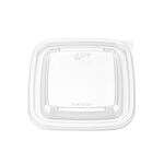 PTTESDCLID, Clear Lid for 8-32 Oz Tamper Evident Square Deli Container, 500/CS. Lids are Sold Separately.