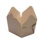 SafePro Eco SB01 26 Oz 5x4.5x2.5-Inch Take-out Microwavable Kraft Paper Container #1, 450/CS