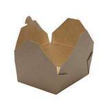 Safepro Eco SB08 45 Oz 6.75x5.5x2.5-Inch Take-out Microwavable Kraft Paper Container #8, 300/CS