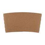 SafePro SB20 Kraft Paper Hot Cup Jacket/Sleeves for 10-24 Oz Cups, 1000/Cs