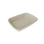 SafePro Eco SB750 8.5x6x1.5-Inch 28 Oz Bio Rectangular Fiber Tray, 300/CS (Discontinued)