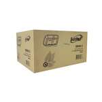 SafePro Eco SB900-2 8.5x6x1.5-Inch 28 Oz 2-Compartment Bio Rectangular Fiber Tray, 300/CS (Discontinued)