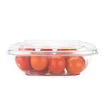 SafePro SC3-16C, 16 Oz Deep Clear PET Square Containers, 450/CS. Lids Sold Separately.