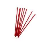SafePro STIR5R-X 5-Inch Unwrapped Red Plastic Coffee Stirrer/Straw, 1000/PK