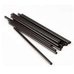 SafePro STRBLK 7.75-Inch Paper-Wrapped Black PP Jumbo Straws, 5000/CS