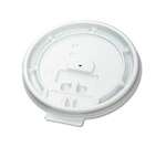 SafePro White Fold-Back Lids for 8 Oz. Paper Cups, 1000/CS