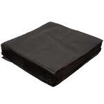 SafePro Eco BNAPB, 2-Ply 9x9-inch Beverage Napkins, Black, 1000/Cs