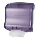 San Jamar T1750TBK, Oceans Ultrafold Multi-Fold and C-Fold Towel Dispenser, Black Pearl