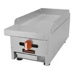 Sierra SRMG-12, 12-Inch Heavy-Duty Manual Gas Griddle, 23,000 BTU (Discontinued)