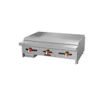 Sierra SRMG-36, 36-Inch Heavy-Duty Manual Gas Griddle with 3 Burners, 69,000 BTU (Discontinued)