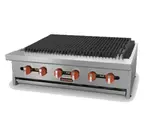 Sierra SRRB-36, 36-inch Radiant Charbroiler with 6 Burners, 96,000 BTU (Discontinued)