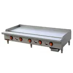 Sierra SRTG-60, 60-Inch Heavy-Duty Thermostatic Gas Griddle with 5 Burners, 150,000 BTU (Discontinued)