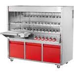 Skyfood CH-38TEPRM, 59-Inch Liquid Propane Gas Outdoor Grill Charbroiler