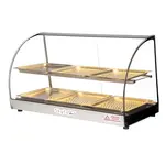 Skyfood FWD2-33-6P, 33-Inch Food Warmer Display Case - Double Shelf with 6 Pans