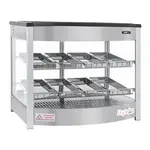 Skyfood FWD2S8P, Food Warmer Display Case, Double Shelf 8 Pans - Steam Line