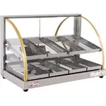 Skyfood FWDE2-25, 25-Inch Food Warmer Display Case, Double Shelf, Economy Line