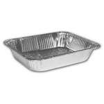 Smart USA HS314, 13L x 10.25W x 2.5H-Inch Aluminum Foil Half Size Pans, 100/CS