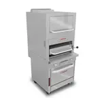 Southbend P32A-3240, 32-Inch Upright Radiant Broiler with Convection Oven Base