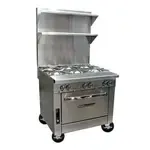 Southbend P36A-BBB, 36-Inch Heavy Duty Gas Range
