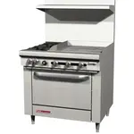 Southbend S36D-2GR, 36-Inch Gas Restaurant Range
