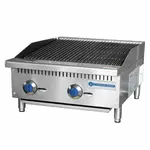 Standard Range SR-CB24-M, 24-Inch Gas Countertop Radiant Charbroiler - 70,000 BTU