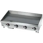 Star Manufacturing 648MF, 48-Inch Countertop Gas Griddle, UL-EPH, ISO 9001:2000, ANSI, NSF