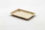 STI ST-3G-BASE, 6.5x4.5x0.75-Inch Wheat Straw Sushi Tray, 800/CS (Lids Sold Separately)