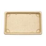 STI ST-5G-BASE, 8.25x5.13x0.62-Inch Wheat Straw Sushi Tray, 800/CS (Lids Sold Separately)