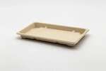 STI ST-5G-BASE, 8.25x5.13x0.62-Inch Wheat Straw Sushi Tray, 800/CS (Lids Sold Separately)