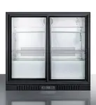 Summit SCR700, 35.5x34.12x20.25-Inch Refrigerated Beverage Merchandiser, 7.4 Cu. Ft, ETL Sanitation