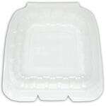 Sure Earth 113961, 6x6-Inch 1-Compartment MFPP-Like Plastic Hinged Container, 300/CS