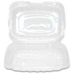 Sure Earth 113965, 9x6-Inch 1-Compartment MFPP-Like Plastic Hinged Container, 200/CS