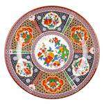 Thunder Group 1007TP 6.8 Inch Asian Peacock Melamine Round Plate, DZ