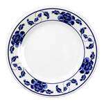 Thunder Group 1013TB 12.63 Inch Asian Lotus Melamine Round Plate, DZ