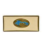 Thunder Group 1502J 9.38 x 4.25 Inch Asian Wei Melamine Rectangular BBQ Plate, DZ