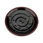 Thunder Group 1704TM 4 Inch Asian Tenmoku Round Melamine Dish, DZ
