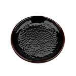 Thunder Group 1809TM 9.38 Inch Asian Tenmoku Melamine Lotus Shape Plate, DZ