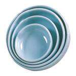 Thunder Group 1903 3 Oz 3.5 Inch Diameter Asian Blue Jade Melamine Flat Round Bowl, DZ