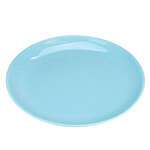 Thunder Group 1913 13 Inch Diameter Asian Blue Jade Melamine Round Plate, DZ