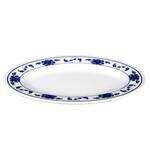 Thunder Group 2012TB 12 x 8.63 Inch Asian Lotus Melamine Oval Platter, DZ
