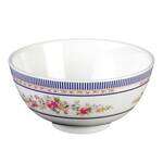 Thunder Group 3004AR 12 Oz 4.8 Inch Asian Rose Melamine Round Rice Bowl, DZ