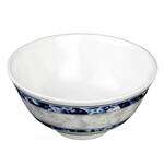Thunder Group 3004DL 12 Oz 4.8 Inch Diameter Asian Blue Dragon Melamine Rice Bowl, DZ