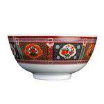 Thunder Group 3006TP 9 Oz 4.38 Inch Asian Peacock Melamine Round Rice Bowl, DZ