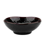 Thunder Group 3705TM 7 Oz 4.75 Inch Asian Tenmoku Round Melamine Wave Rice Bowl, DZ