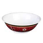 Thunder Group 5060TR 22 Oz 6.8 Inch Asian Longevity Melamine Round Rimless Bowl, DZ