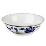 Thunder Group 5075TB 52 Oz 8.75 Inch Asian Lotus Melamine Round Rimless Bowl, DZ