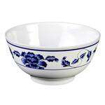 Thunder Group 5207TB 39 Oz 7 Inch Asian Lotus Melamine Round Rice Bowl, DZ