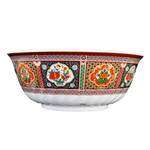 Thunder Group 5306TP 21 Oz 6 Inch Asian Peacock Melamine Round Swirl Bowl, DZ